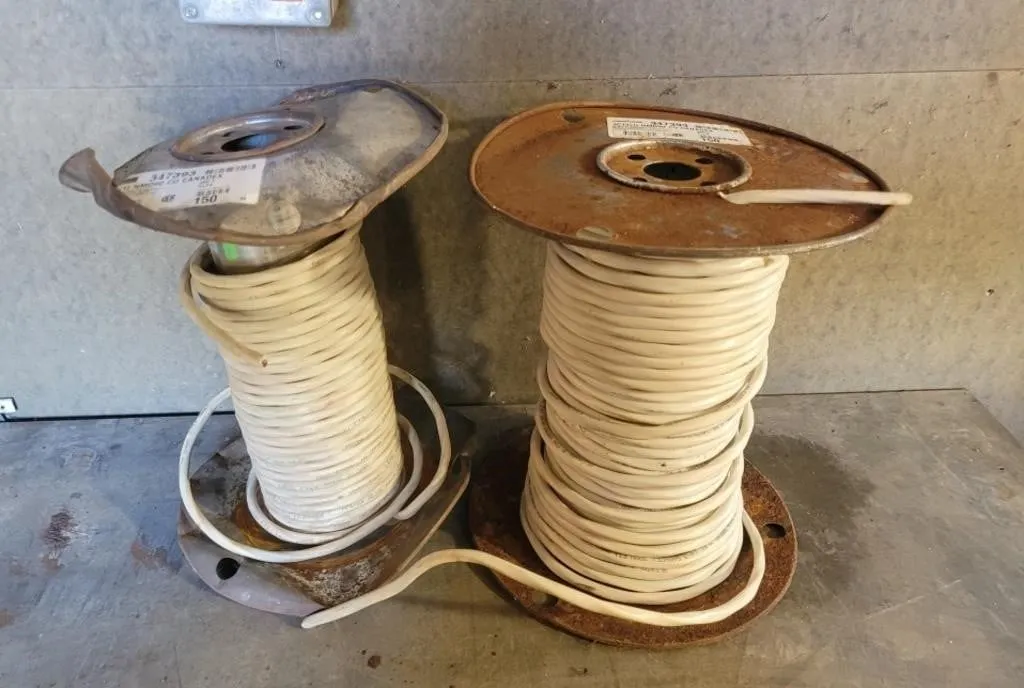 2 Partial Rolls of 14/3 NMD90