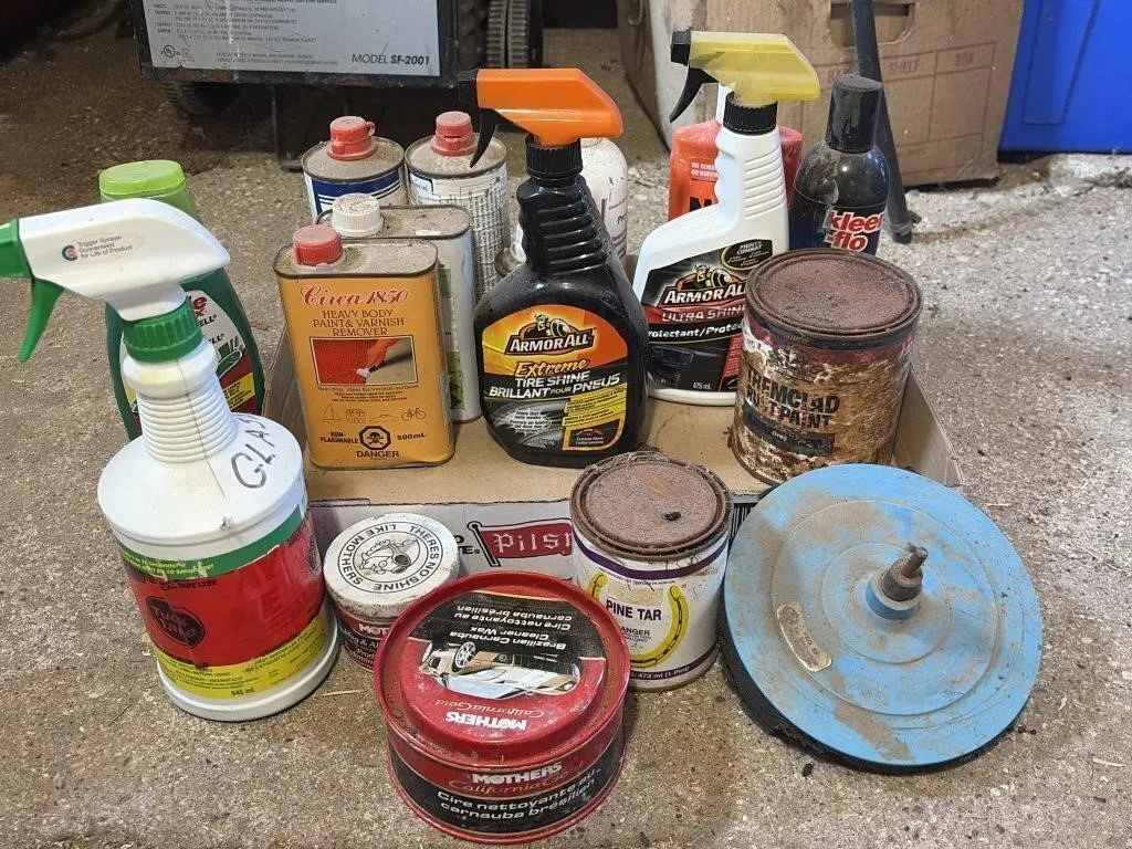 Auto Cleaners/Wax & more