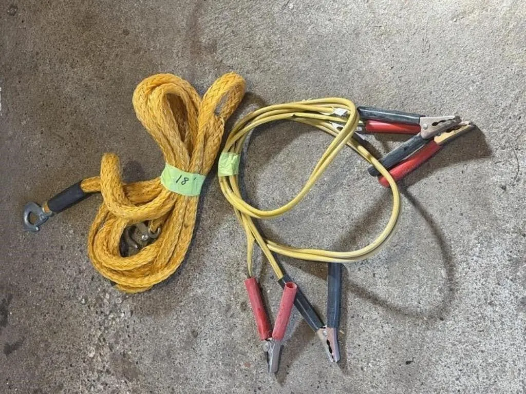 Booster Cables & Tow Rope