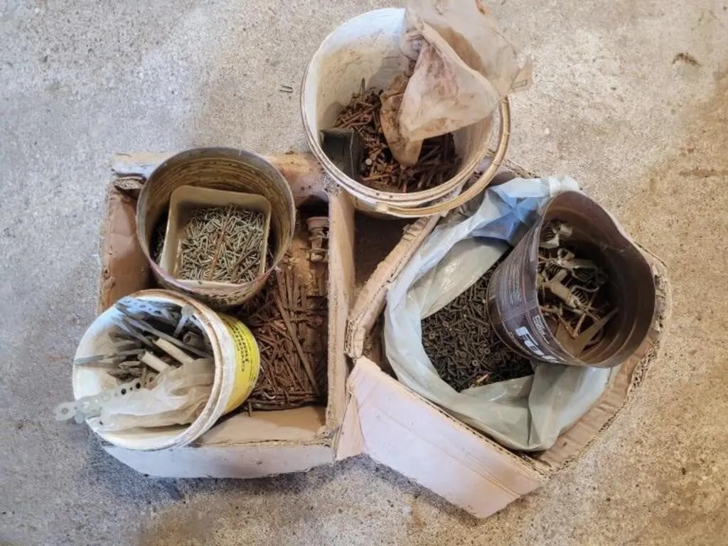 Various Nails & Drywall Screws
