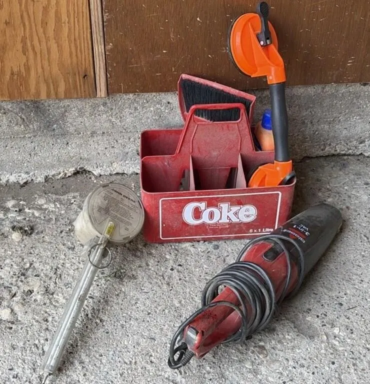 Bissell Hand Vacuum, Dent Remover, Small Broom &