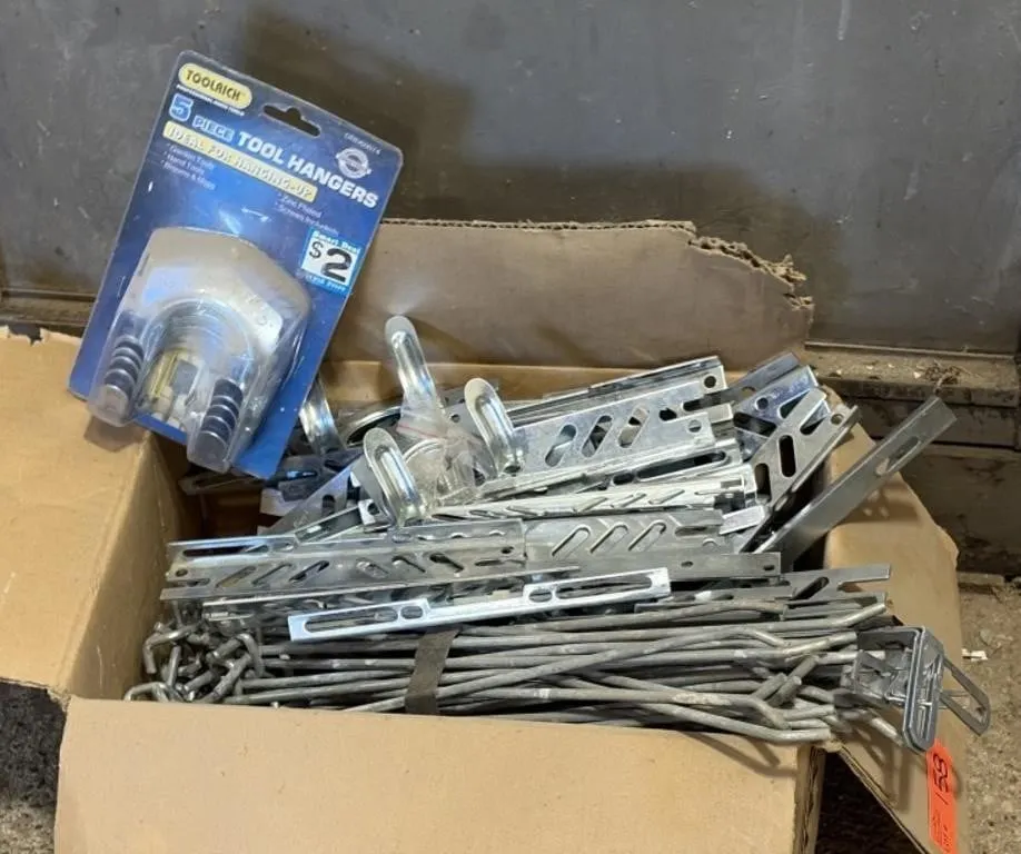 Peg Board Hooks, Hooks and Brackets