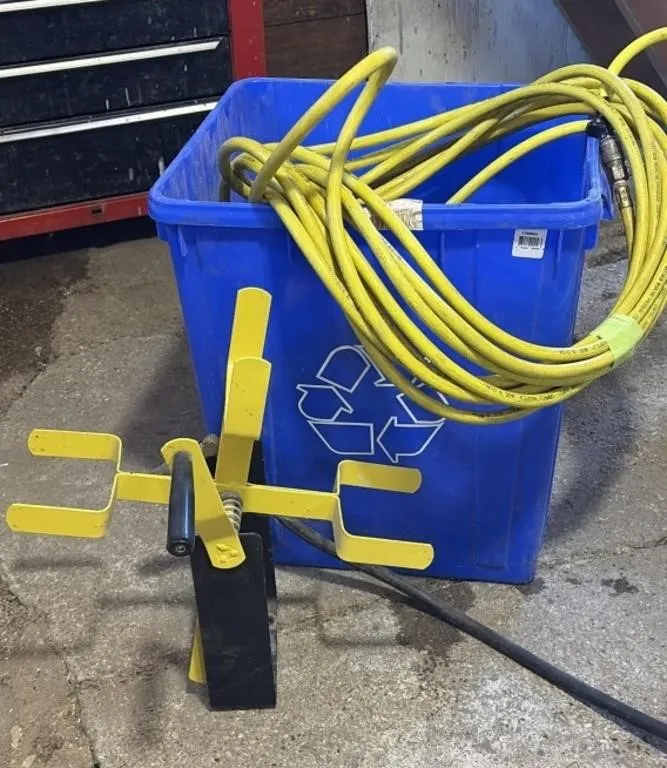 Air Hose with Air Hose Caddy