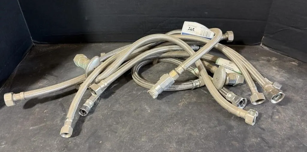 Braided stainless steel flexible water supply