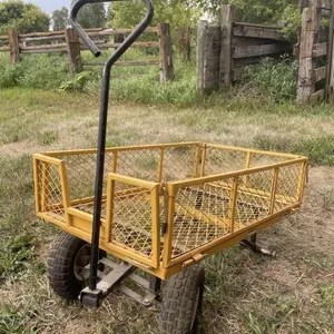 Utility garden cart. Needs two back wheels. 900