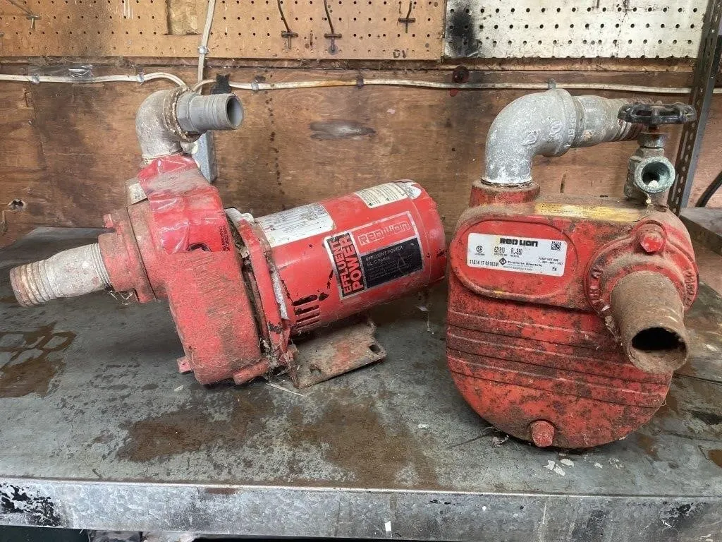 Pair of Red Lion RL-S50 surface effluent power