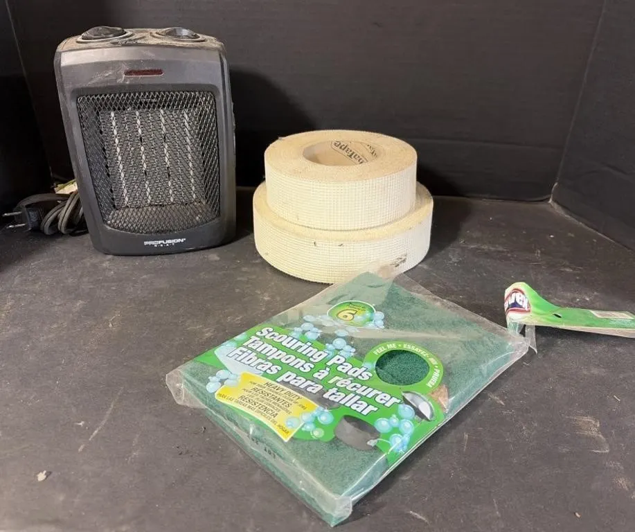 Pro Fusion Heater, Fibatape and Scouring Pads