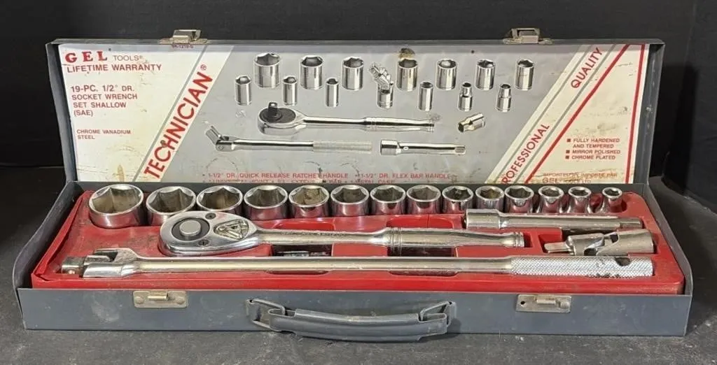 1/2" drive socket set