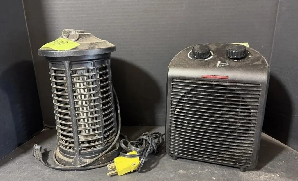 Bug Zapper and Small Heater
