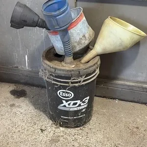 Partial Bucket of Esso XD-3 Extra Engine Oil &