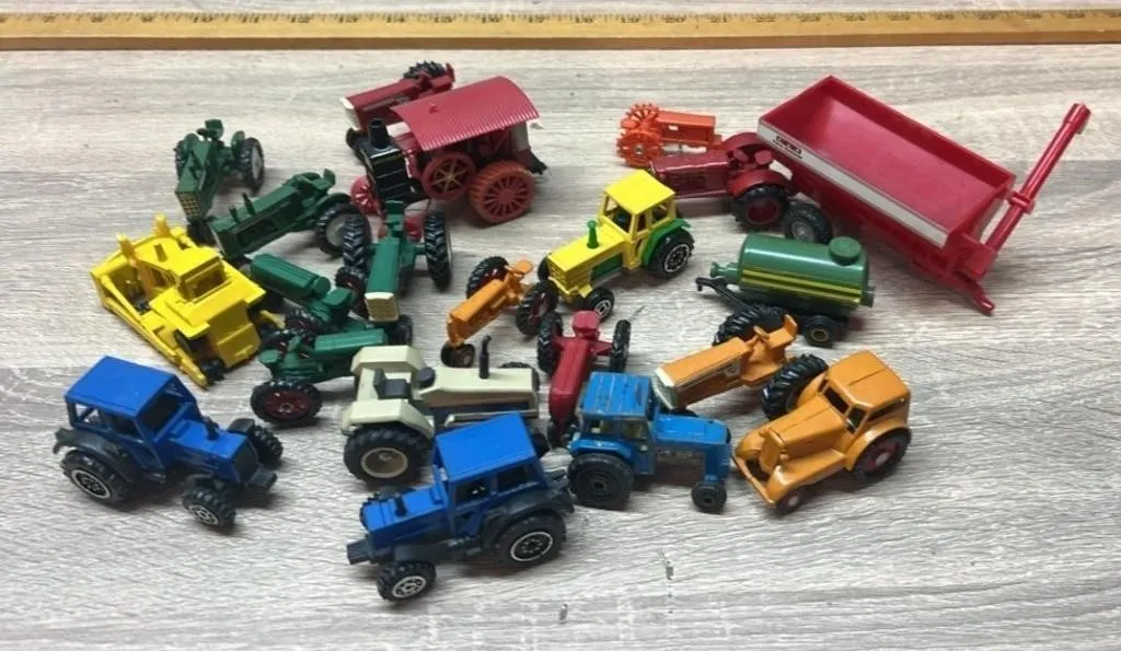 1:64 Toys. Some are Plastic.