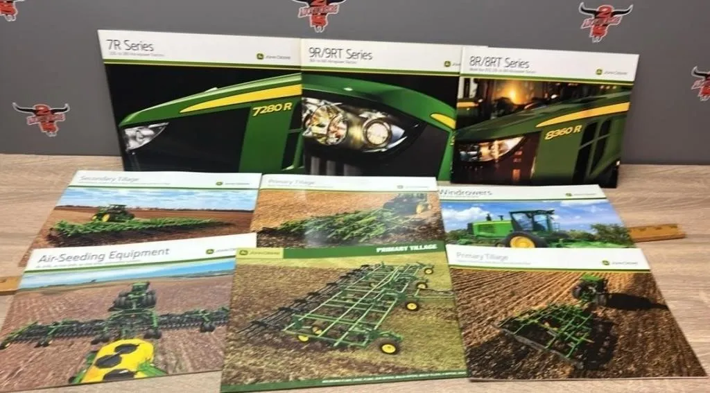 9 John Deere Brochures