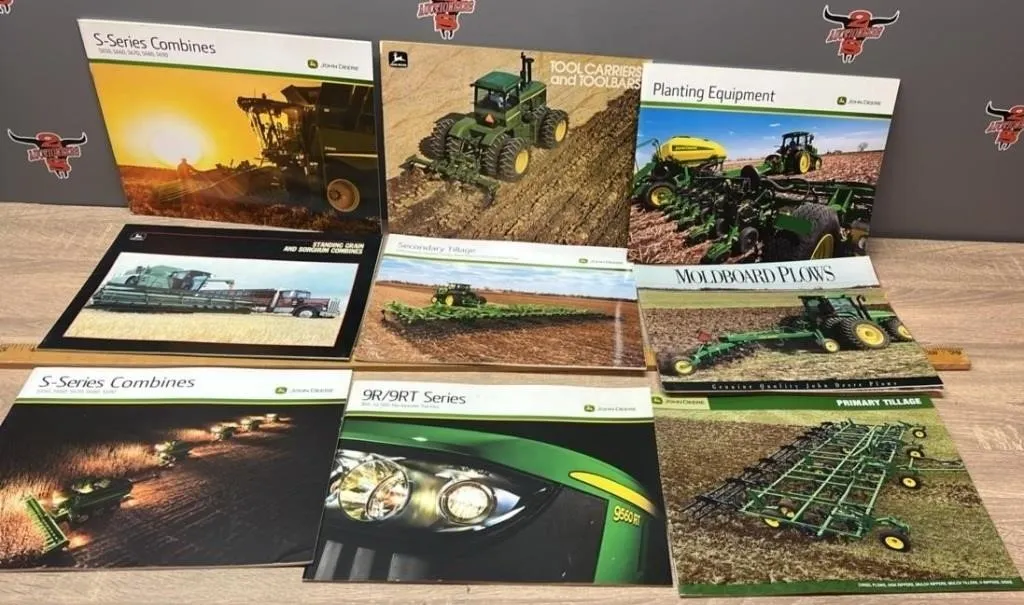 9 John Deere Brochures