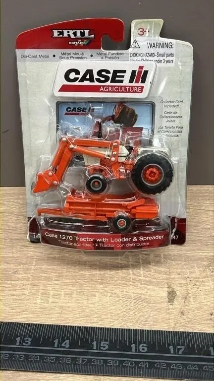 ERTL 1:64 Britains Case 1270 Tractor w/Loader and