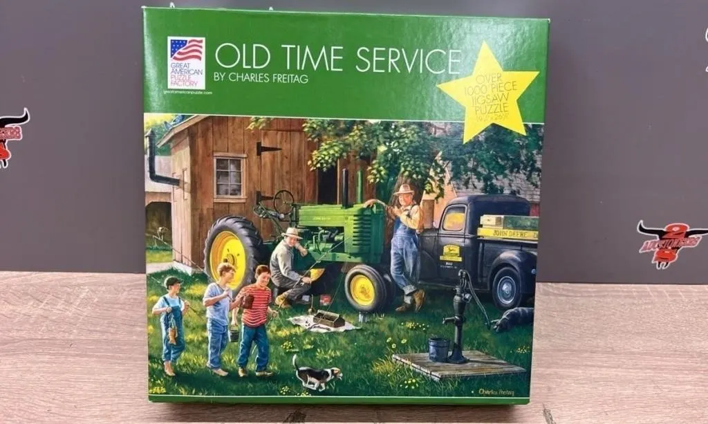 John Deere Jigsaw Puzzle, 1000 pieces.