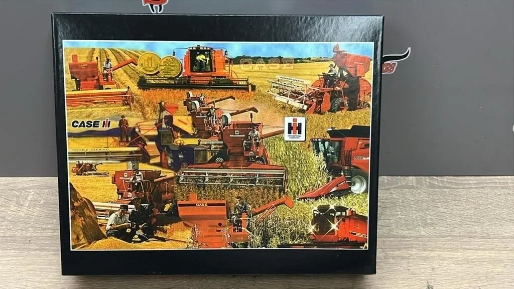 CaseIH Jigsaw Puzzle, 513 pieces.