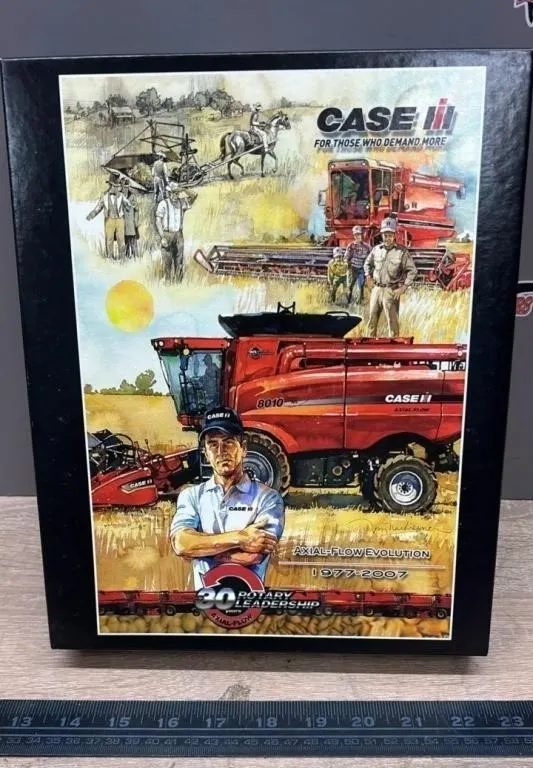 CaseIH Jigsaw Puzzle, Combine Flow Evolution