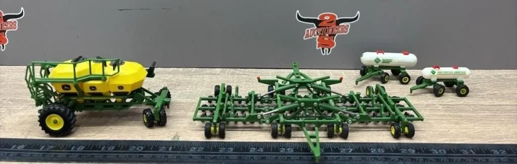 1:64? John Deere Die Cast Asst. Attachments.