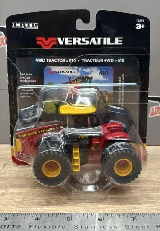 ERTL 1:64 Versatile 610 Die Cast Tractor.