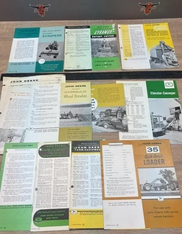 Asst. John Deere Brochures.