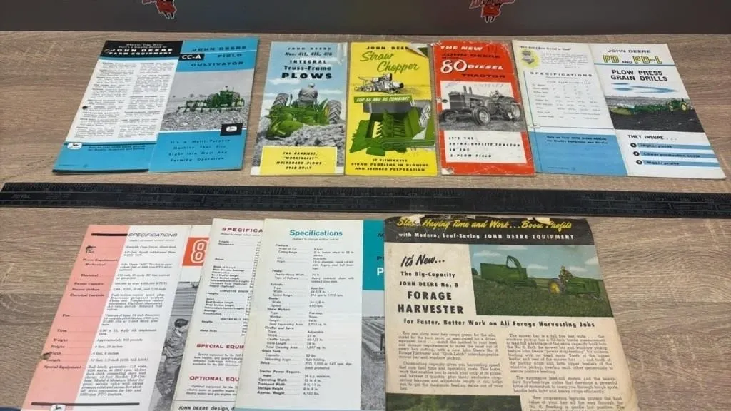 Asst. John Deere Brochures.