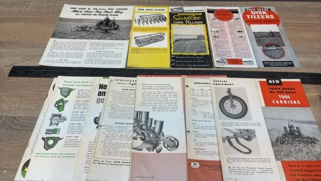 Asst. John Deere Brochures.
