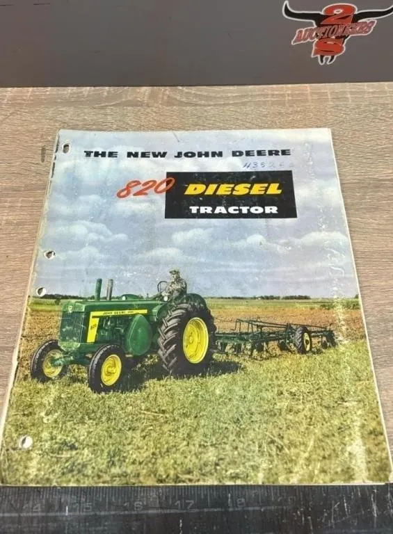 The New John Deere 820 Diesel Tractor 23 Page