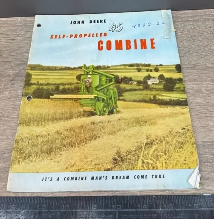 John Deere Self-Propelled 45 Combine 35 page