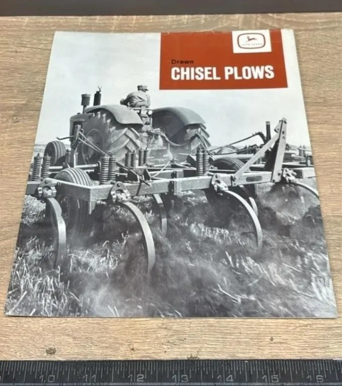 John Deere Drawn Chisel Plows 19 Page Brochure.