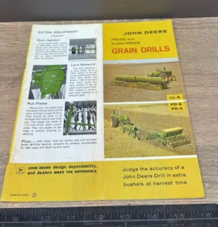 John Deere Press & Plow-Press Grain Drills 23