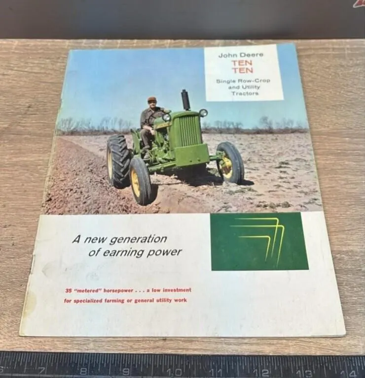 John Deere Ten Single Row-Crop & Utility Tractors