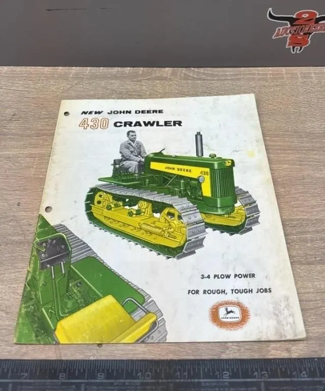 New John Deere 430 Crawler 27 Page Brochure.