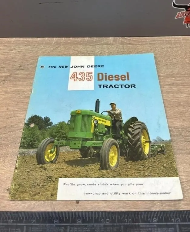 The New John Deere 435 Diesel Tractor 19 Page
