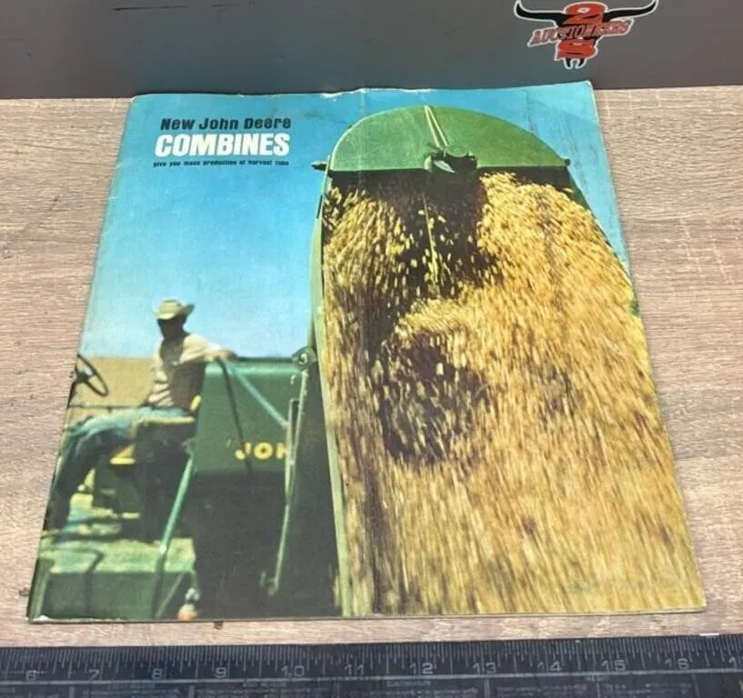 New John Deere Combines 20 Page Brochure.