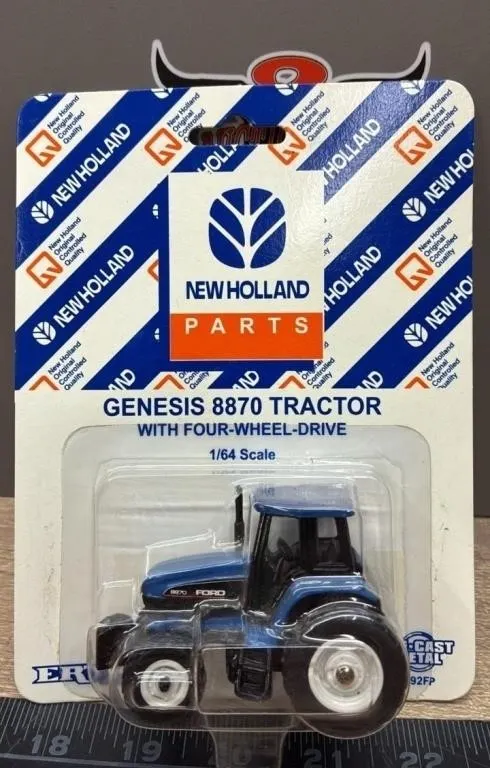 1:64 ERTL New Holland Genesis 8870 Tractor.