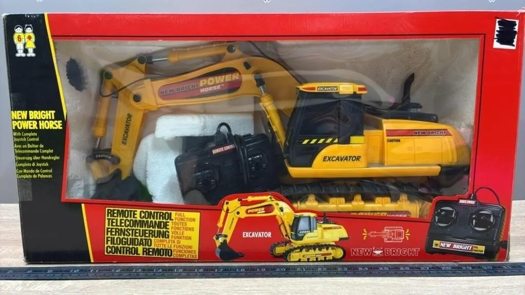 New Bright Remote Control Excavator.
