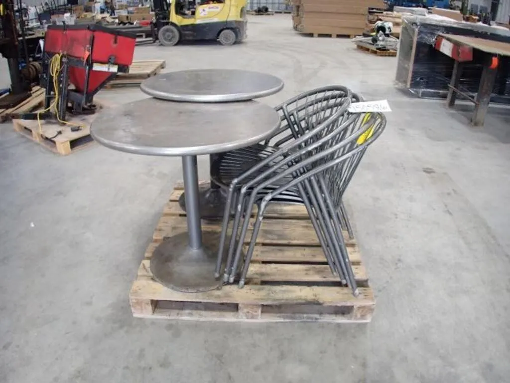 Qty Of (2) Steel Tables