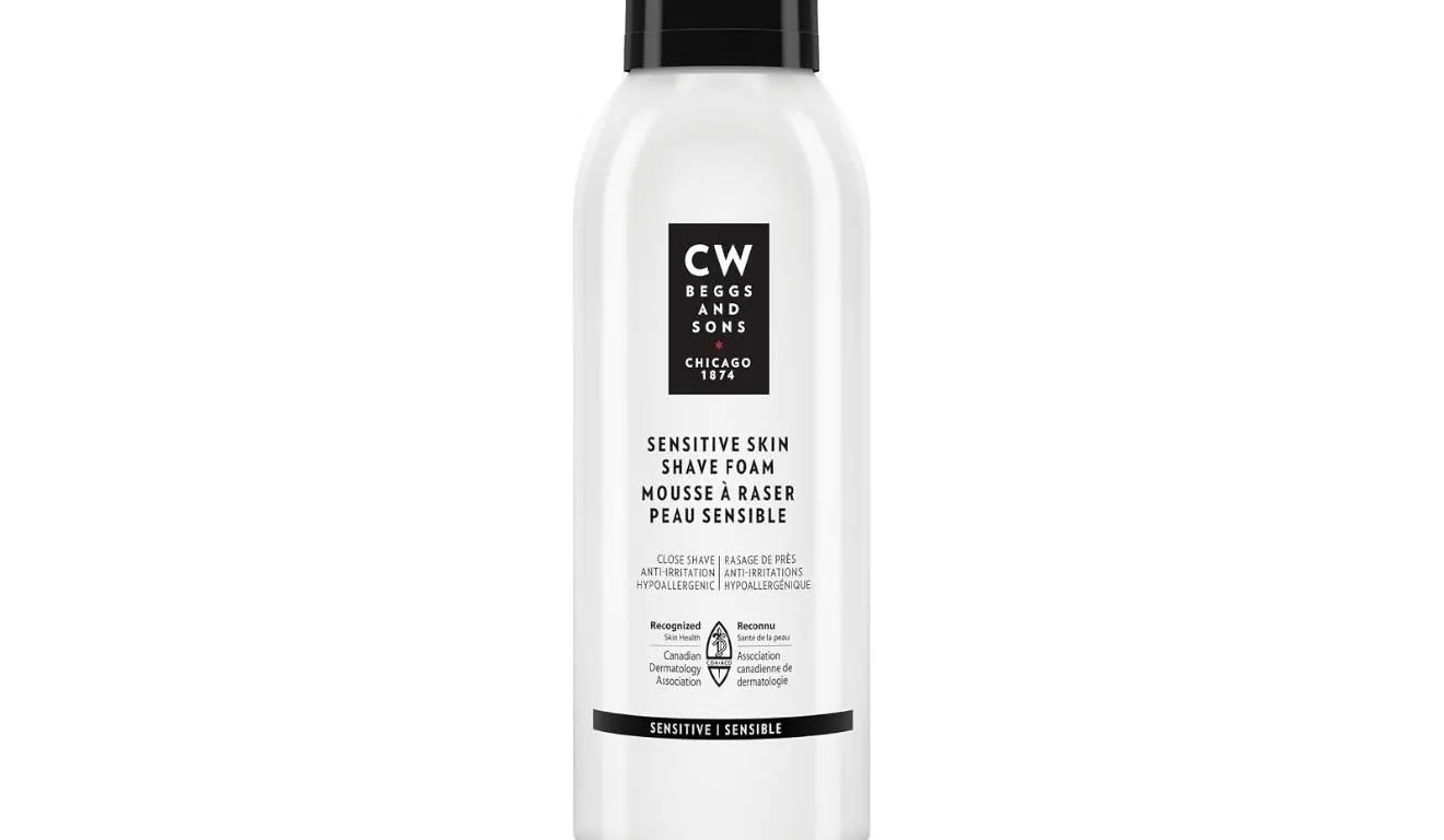 CW Beggs Sensitive Skin Shave Foam for Men