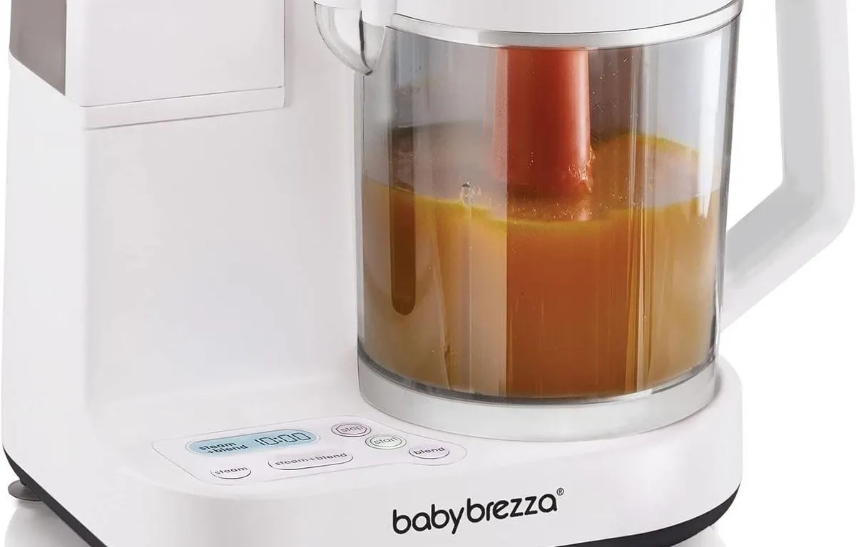 NEW $170 Baby Brezza Glass Baby Food Maker-Sp