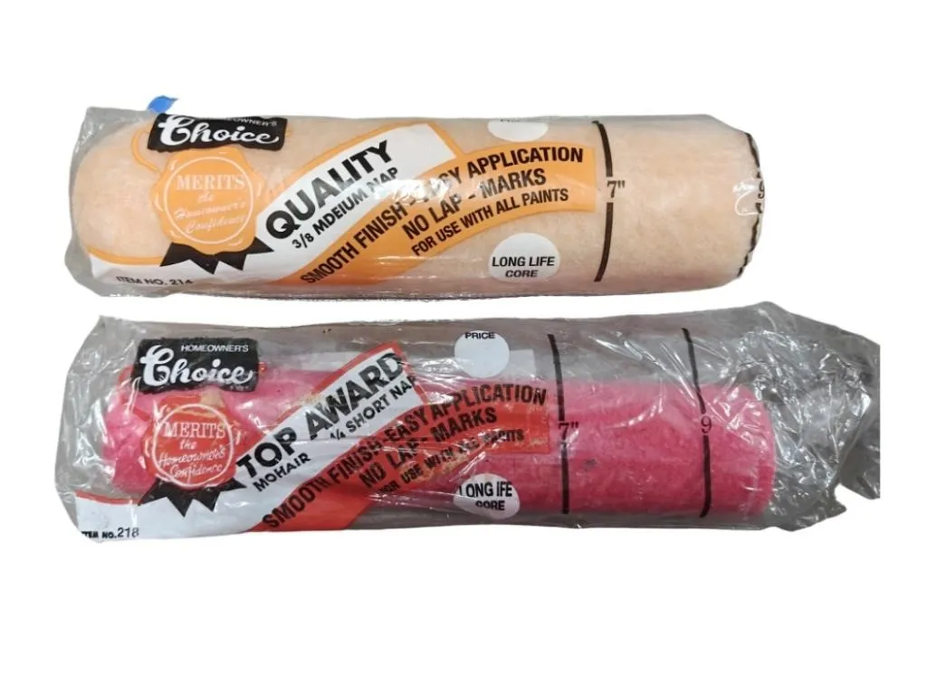 9" Medium & Short Nap Paint Roller Covers