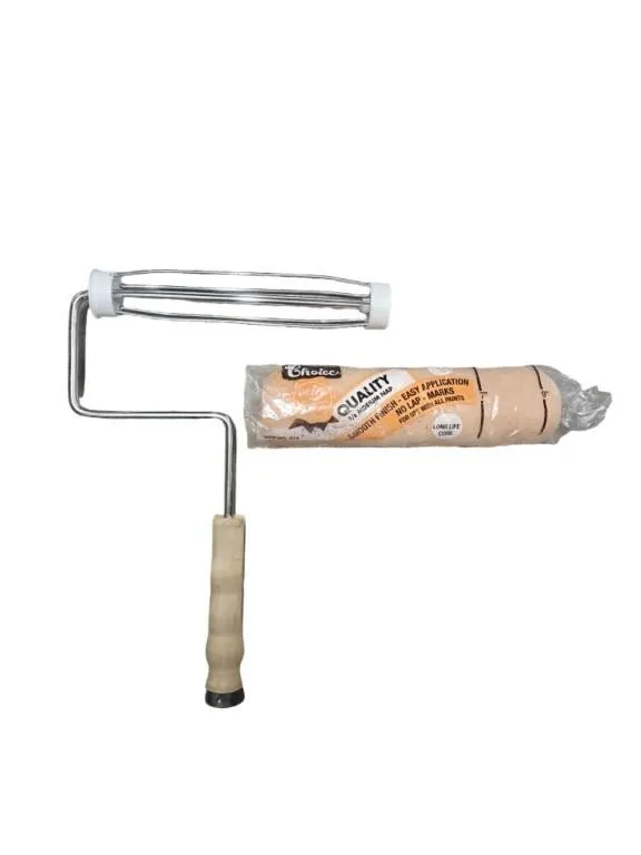 9" Paint Roller Frame & Medium Nap Roller