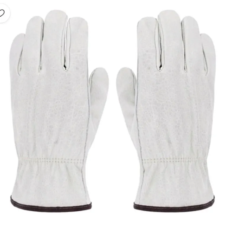 (1pr) XL Heavy Duty Cowhide Leather Work Gloves