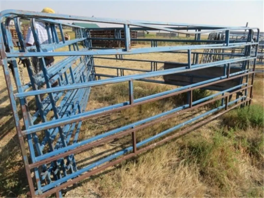 12' Corral Panel, 6 bar (Blue)