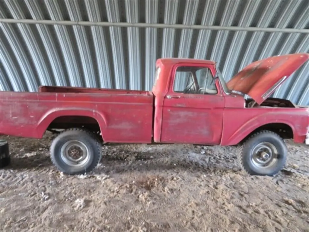 Ford F250 Truck, (Circa 1963) (Red) (not seized)