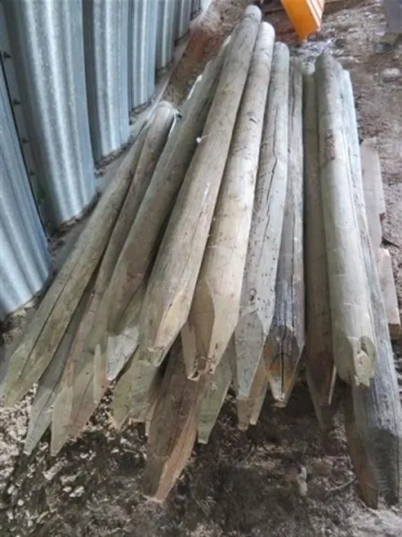 32 - 4"-6" Fence Posts