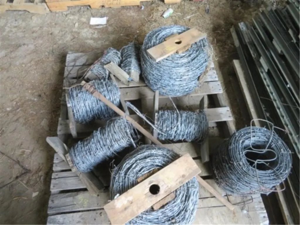 3 Rolls of 4 Prong Wire * 6 Partial Rolls of Wire