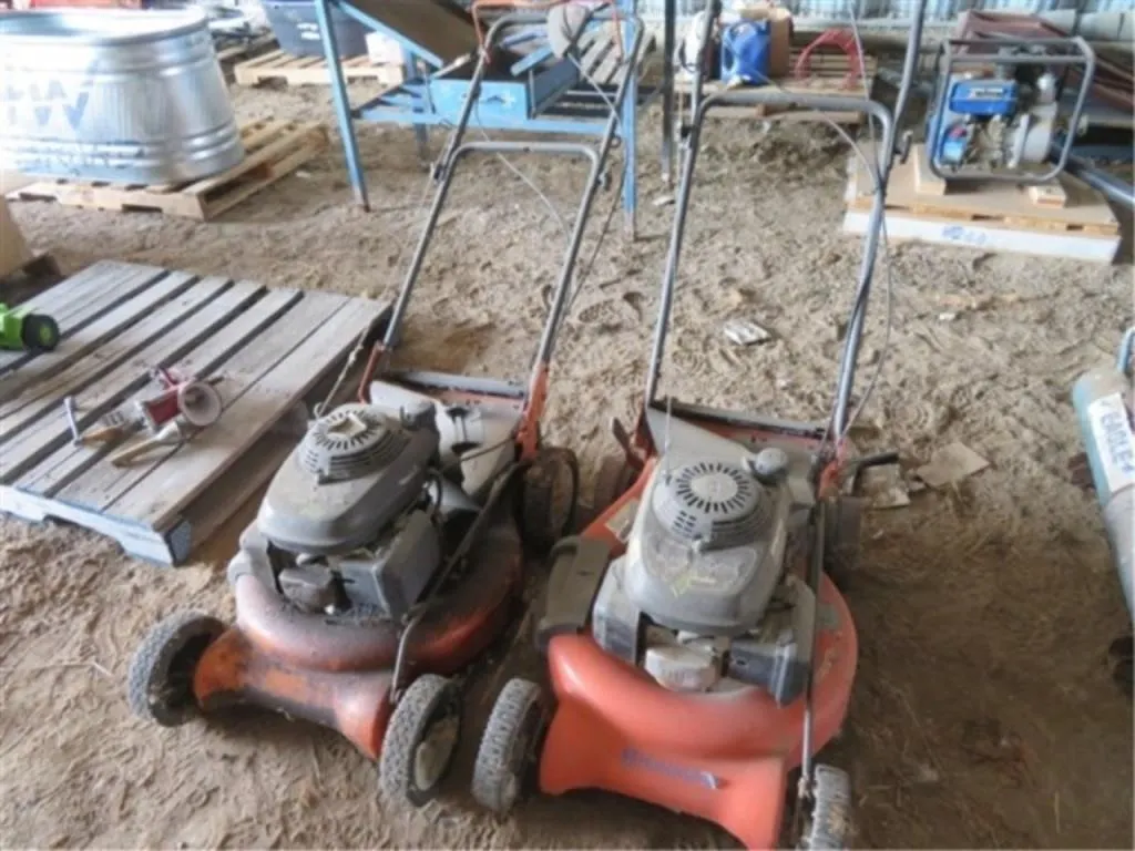 2 Push Husqvarna Lawnmowers