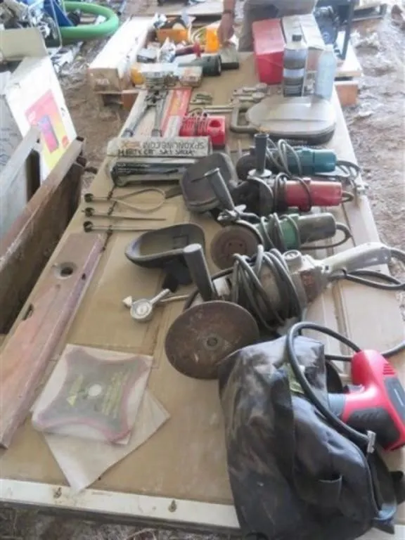 Angle Grinders * Bolt Cutters * Tire Pump