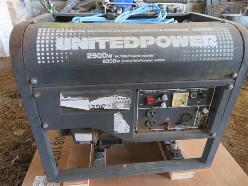 United Power 2300 Watt Generator (runs)