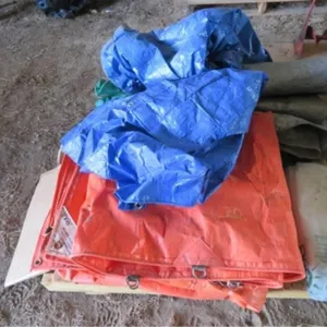 Various Tarps & Bin Covers